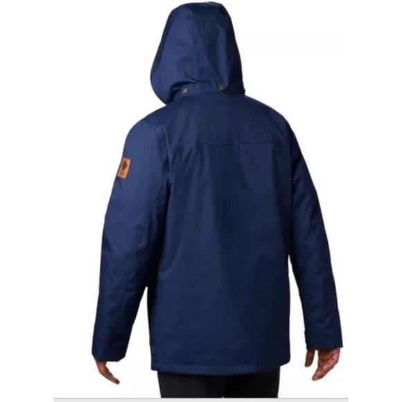 Columbia Men's Horizons Pine 3-in-1 Waterproof Jacket Sz S Navy